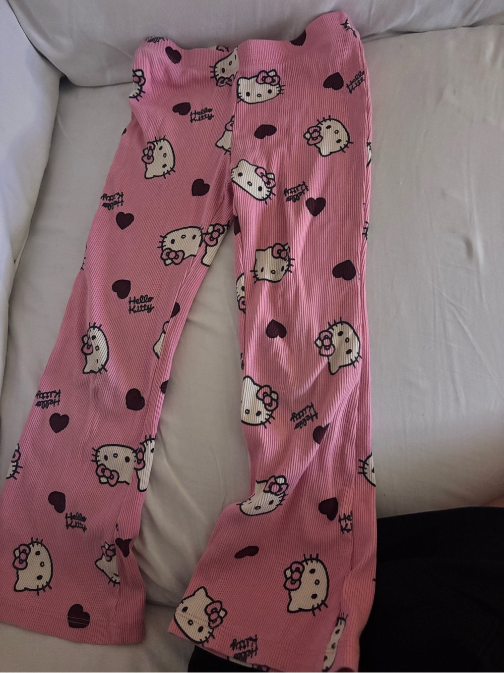 H&M Pink Hello Kitty Print Kids Pajama Pants